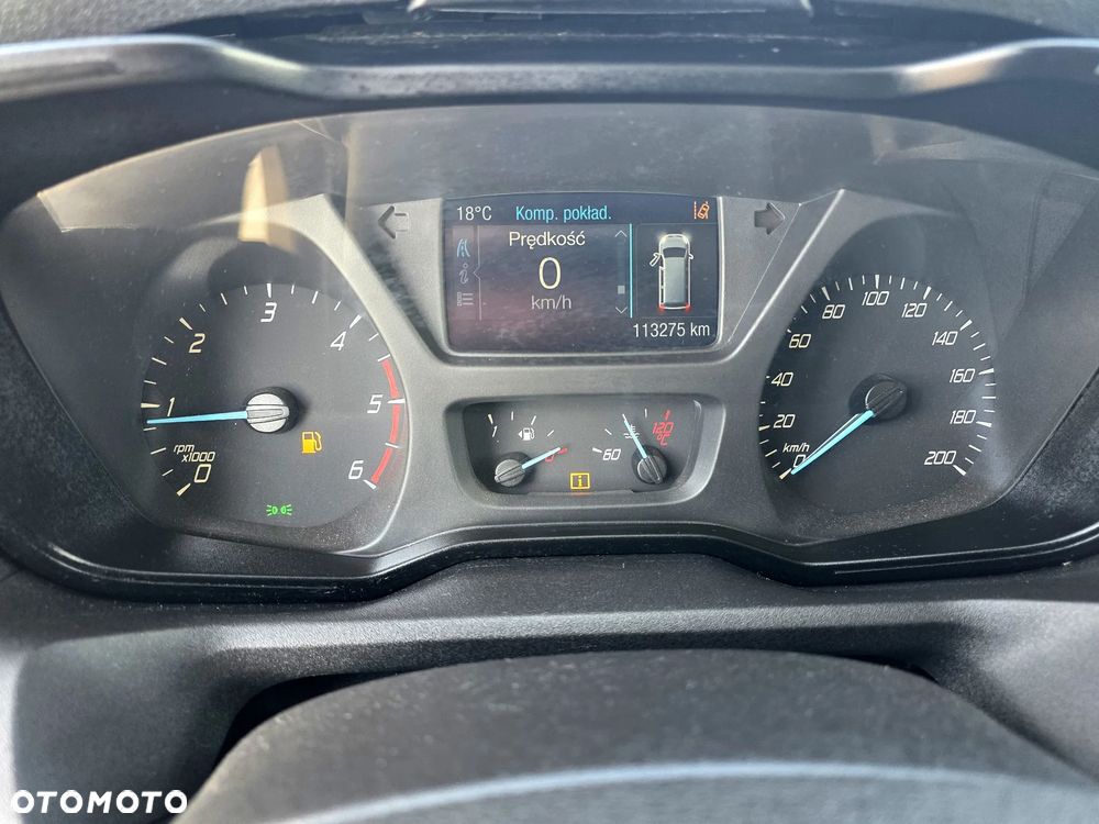 Ford TRANSIT 2,2 TDCI 155 KONNA DOKA BRYGADÓWKA 7 OSOBOWA 3,5M SKRZYNIA KLIMA 113T/KM PRZEBIEGU GWARANCJA BLIŻNIAKI DO 3,5T - 19