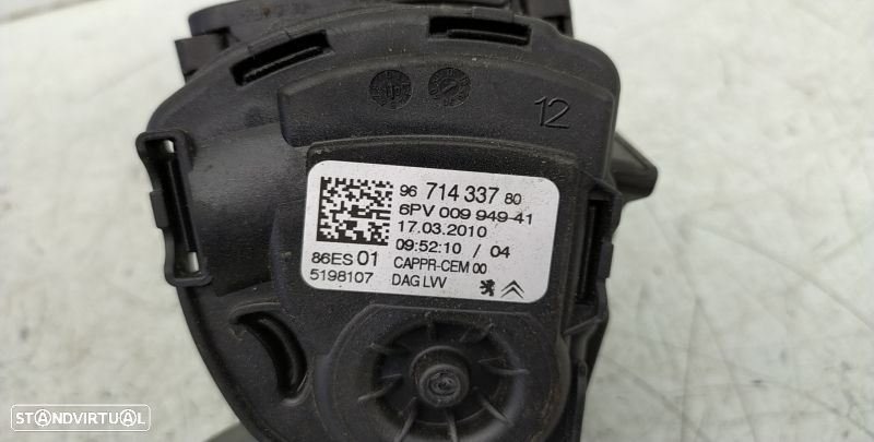 Pedal Acelerador Peugeot 207 (Wa_, Wc_) - 4