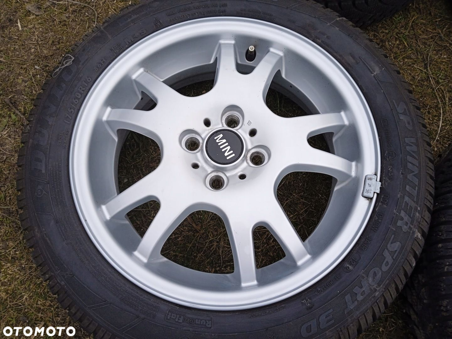 felgi aluminiowe 4x100 Mini R58 R59 Honda Jazz Opony zimowe 175/60 R16 8mm - 4