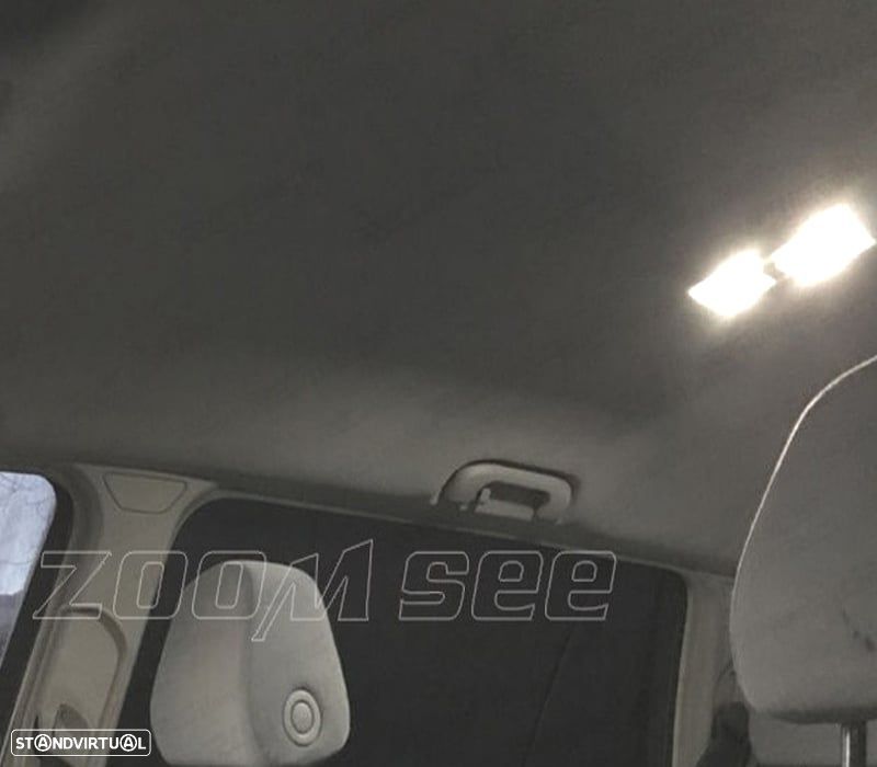 KIT COMPLETO 7 LAMPADAS LED INTERIOR PARA SEAT IBIZA 3 MK III 6 K 00-02 - 5