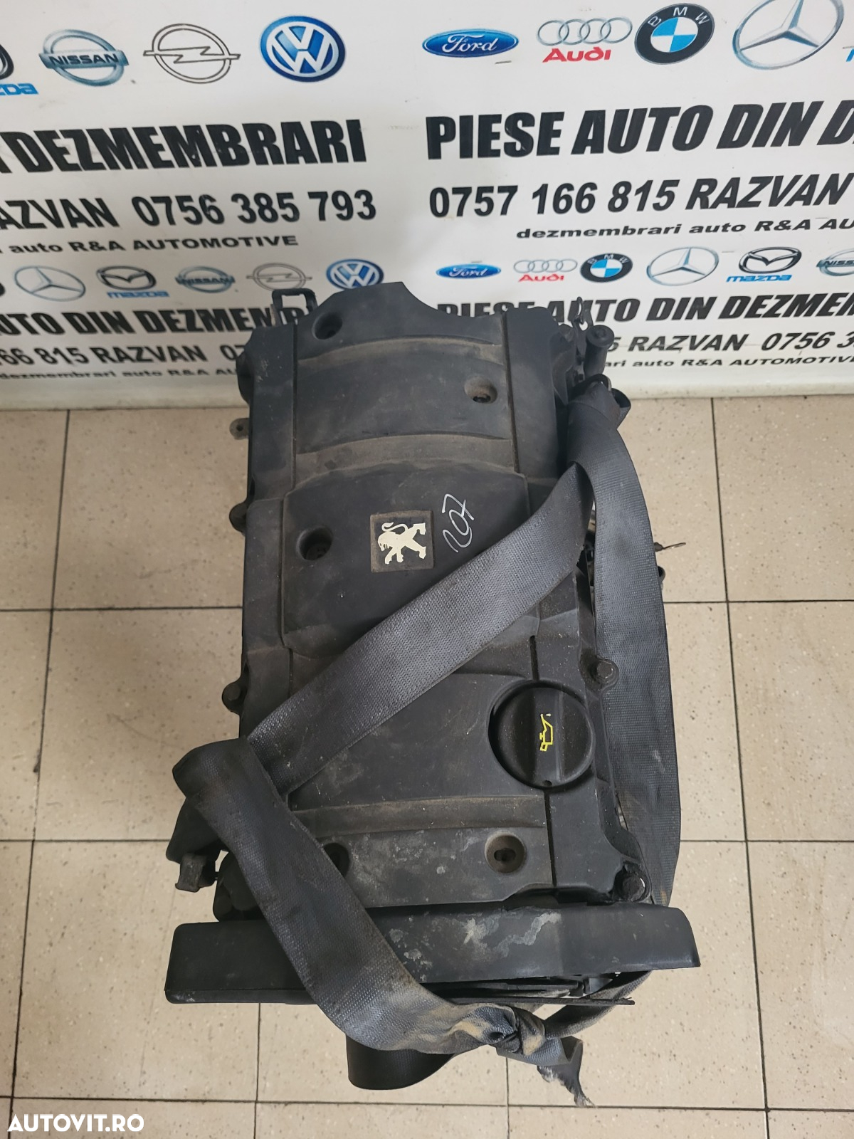 Motor Peugeot 307 407 1007 Citroen 1.6 Benzina 16V Cod Motor NFU Testat Vandut De Firma Cu Garantie - 5