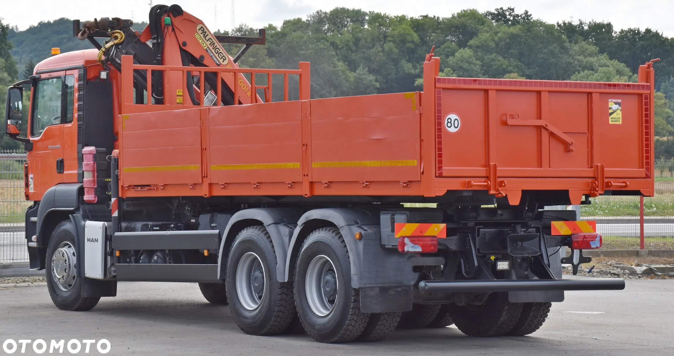 MAN TGS 26.360 * WYWROTKA 6,10m + PK 16001 - KB + PILOT / 6x4 - 7