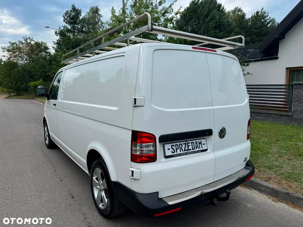 Volkswagen TRANSPORTER T5 L2H1 LIFT Długi Klima Elektryka Tempomat Furgon 3os. Hak Serwis - 6