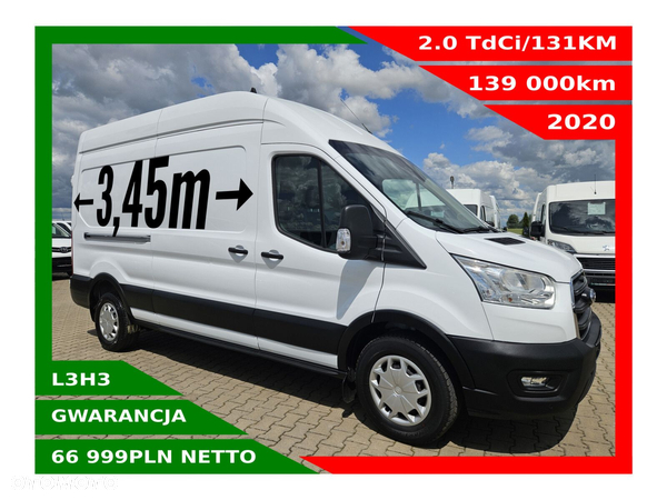 Ford transit L3H3 *66999zł NETTO* 2.0TdCi/131KM