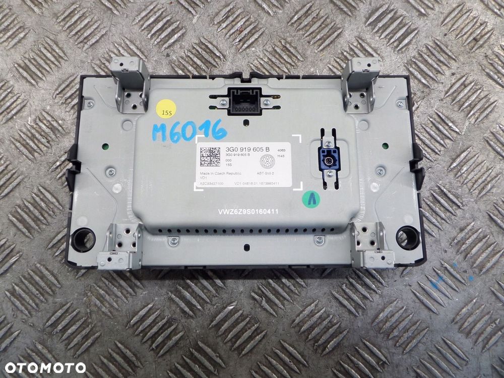 VW GOLF 7 VII FL B8 EKRAN DOTYKOWY 3G0919605B - 2