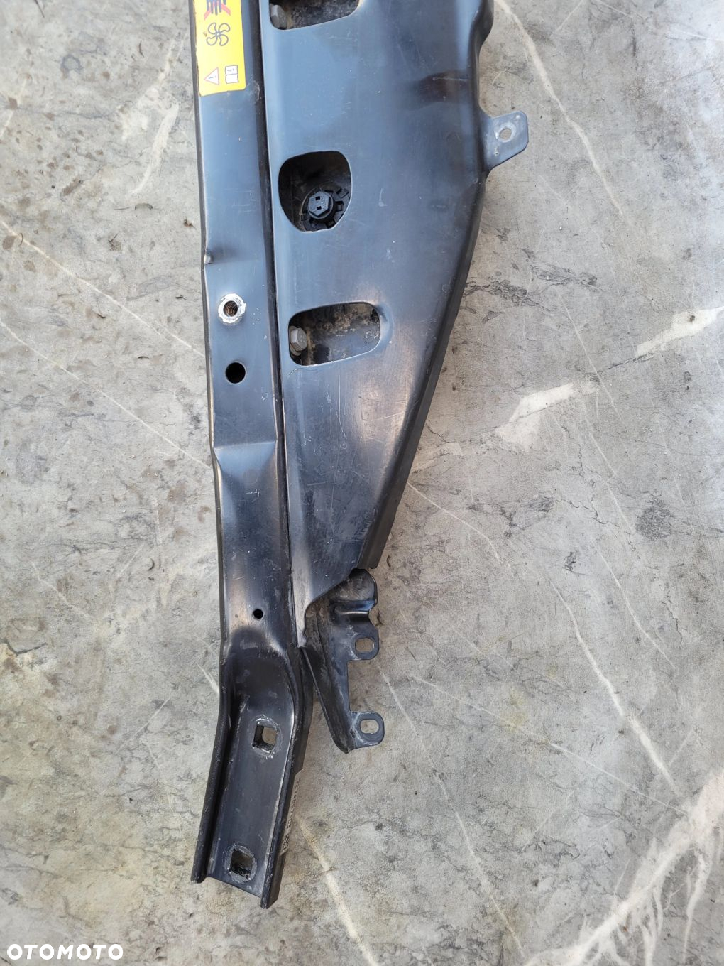 BELKA WZMOCNIENIE GÓRNE PRZÓD PRZEDNIE BMW F01 F02 F04 F07 7183851 - 2