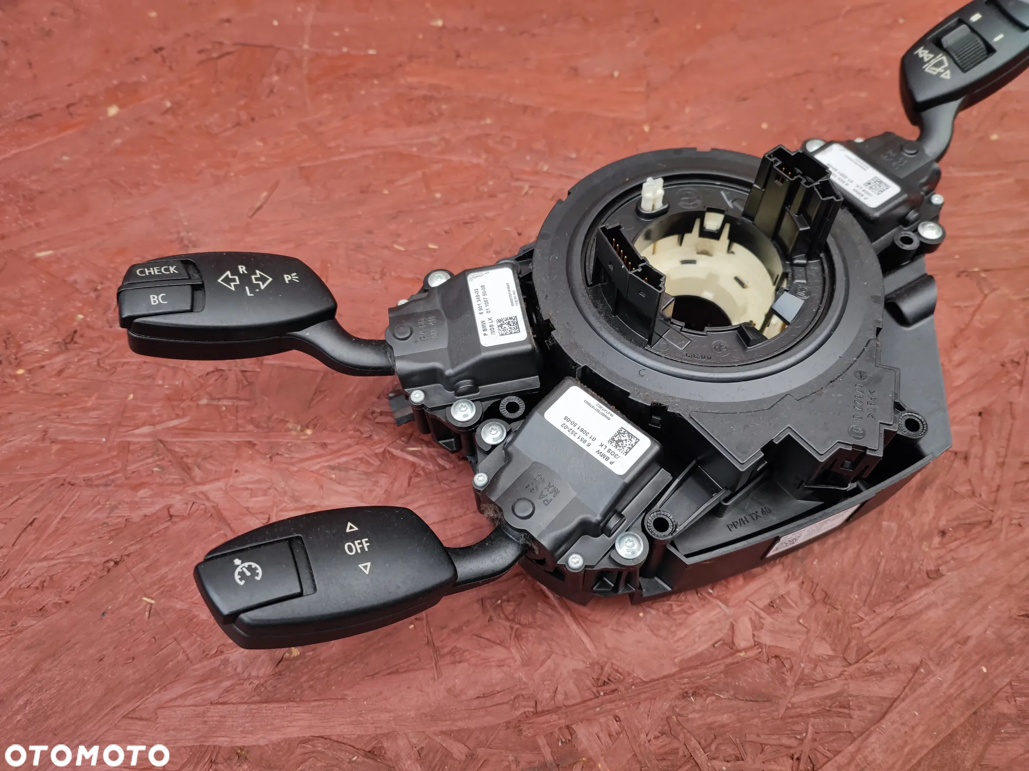 BMW E60 / E61 / E63 / E64 ORYGINALNA TAŚMA KIEROWNICZA / PAJĄK / CZUJNIK KĄTA SKRĘTU / MANETKI / KASETA POLIFT LCI O NR. 6 976 394 / 6 951 349 / 6 951 352 / 6 924 106 OEM - 3