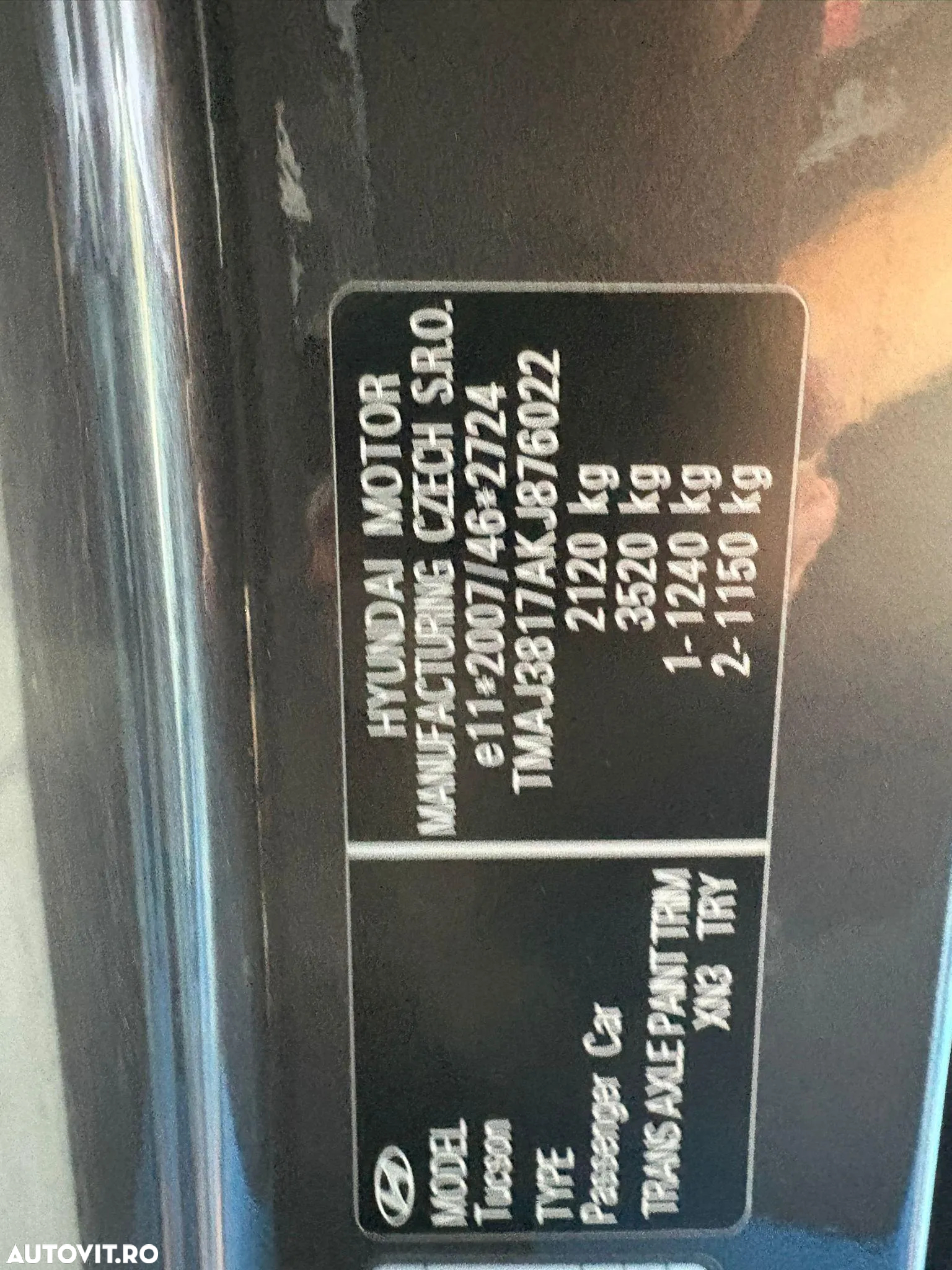 Hyundai Tucson blue 1.6 CRDi 2WD Pure - 12