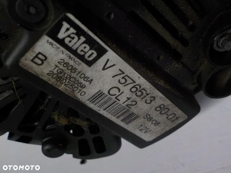 PEUGEOT 308 1.6 ALTERNATOR V757651380-01 - 3
