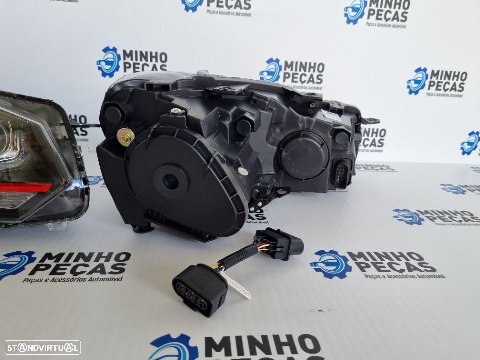 Faróis Golf 6 3D LED DRL U - 8