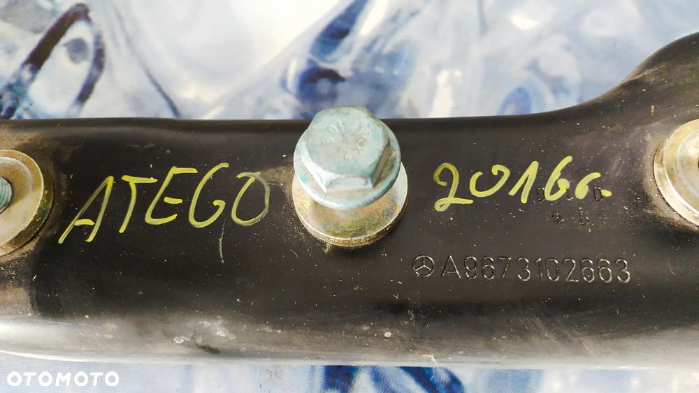 MOCOWANIE ŁAPA WYWROT KABINY ATEGO MERCEDES 2016 R  A9673102663 - 5