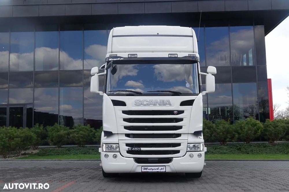 Scania R 450 / RETARDER / TOPLINE / FULL AIRMATIC / JANTE DIN ALIAJ / EURO 6 / - 4