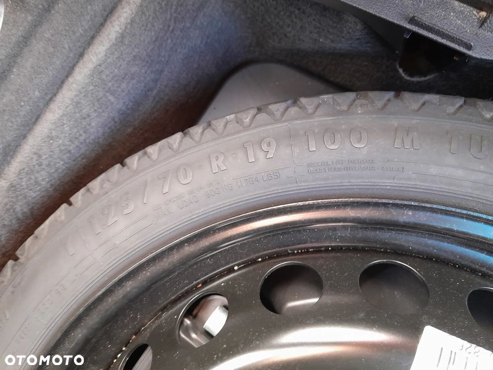 AUDI A5 8T KOŁO DOJADOWE 19" 5X122 125/70-19 - 2