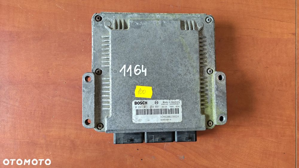 Sterownik komputer silnika Renault Master Opel Movano 0281011254 - 1