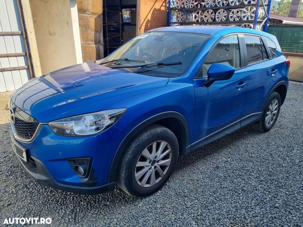 Oglinda dreapta Mazda CX - 5 2012 - 2015 4 Usi ALBASTRU (1058) Rabatabile STICLA - 3