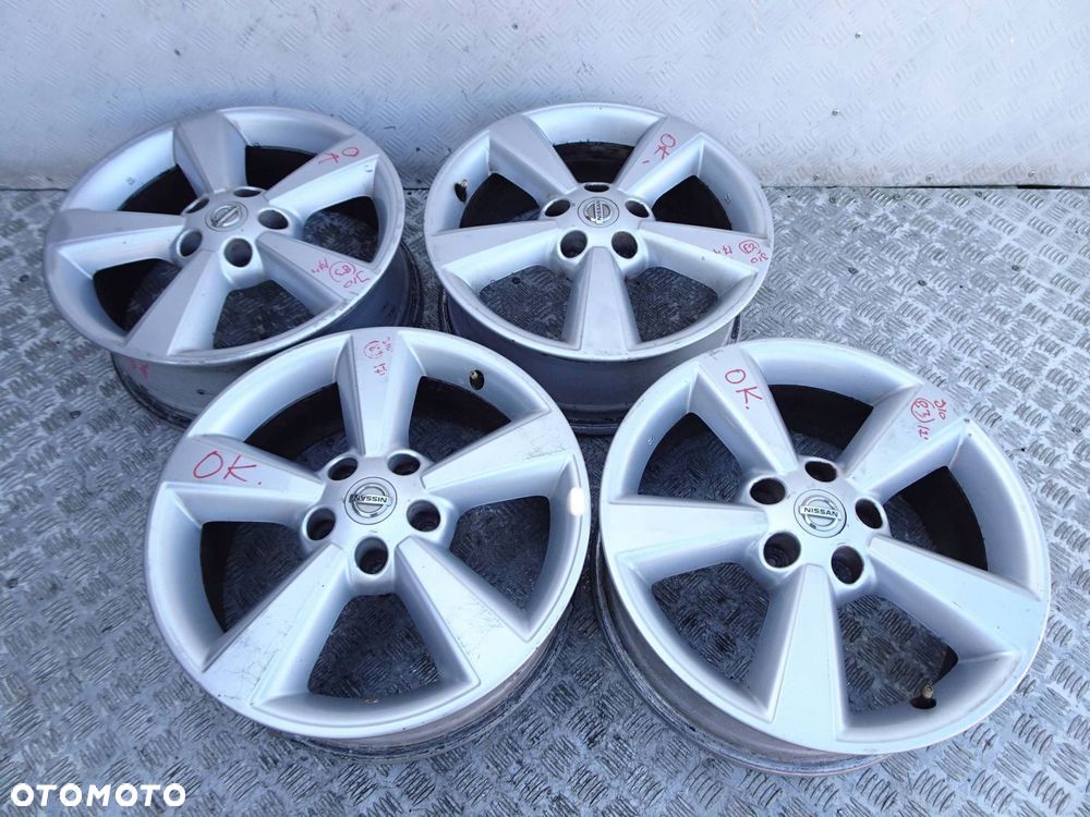 alufelgi kpl. nissan qashqai j10 17" 5x114.3 et 40 - 1