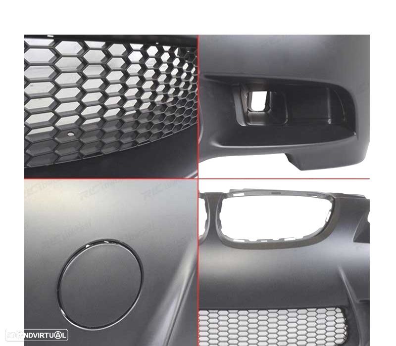 PARA-CHOQUES FRONTAL BMW E92 93 06-10 LOOK M3 PDC + CONDUTOS DE AR PARA TRAVOES AR - 2