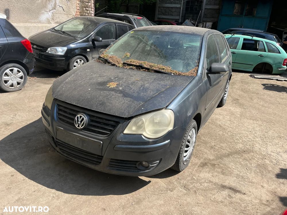 Dezmembrez VW Volkswagen Polo 9N facelift 2007 1,4 TDI gri-albastru - 6