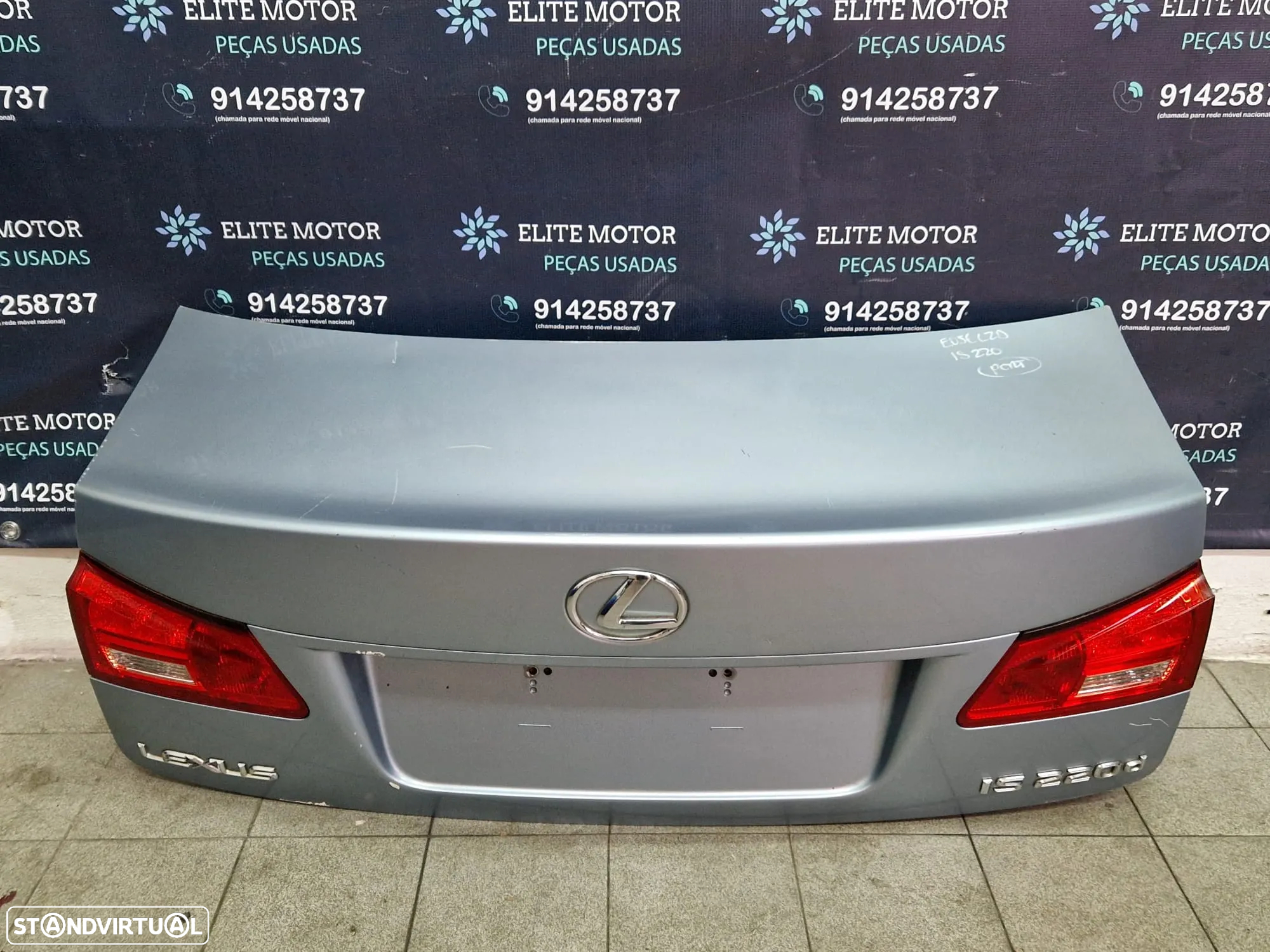 Tampa da mala usada LEXUS IS220D farolins ENVIO GRÁTIS - 5