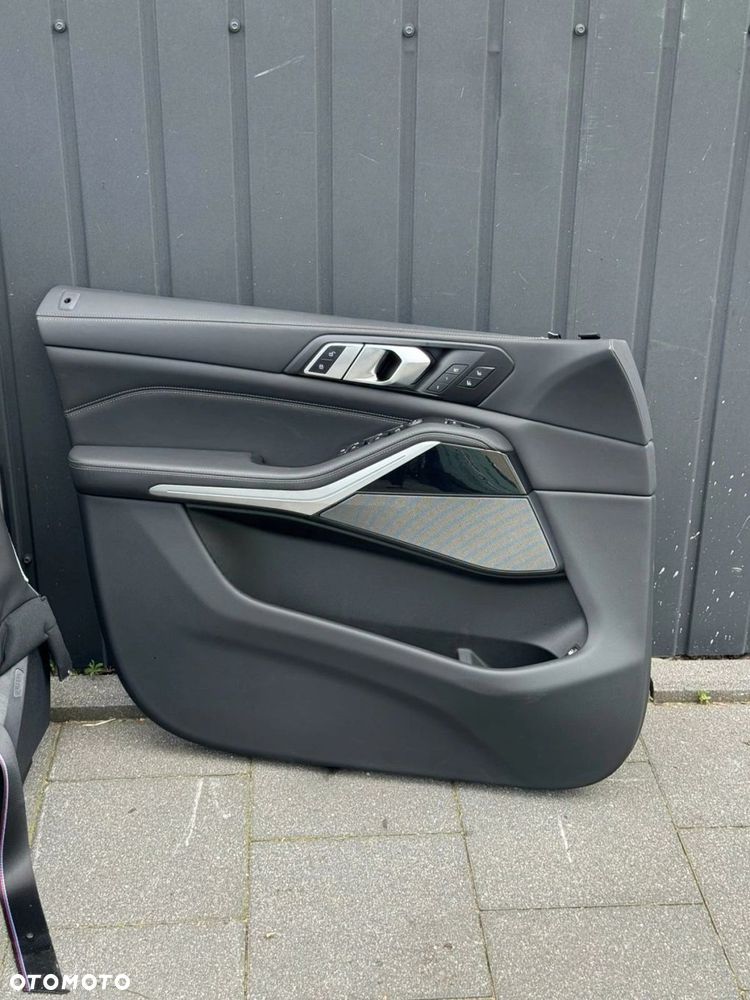 FOTELE TAPICERKA BMW X5 G05 INDIVIDUAL SKÓRA PEŁNA CZARNA MASAŻ GRZANE KOMFORT - 9