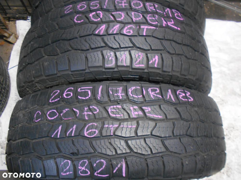 OPONY 265/70R18 COOPER DISCOVER AT3 4S DOT 3121 / 2821 7.7MM - 3