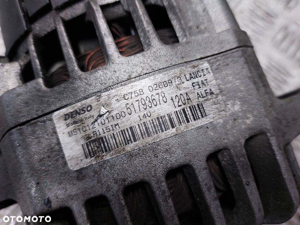 ALTERNATOR FIAT CROMA II 1.9 JTD 51793678 - 2