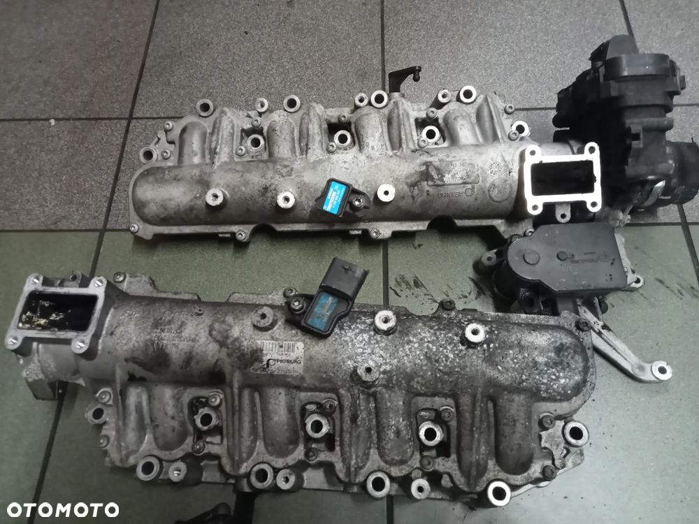 kolektor ssący vectra c 1.9 cdti 150km klapy nastawnik - 1