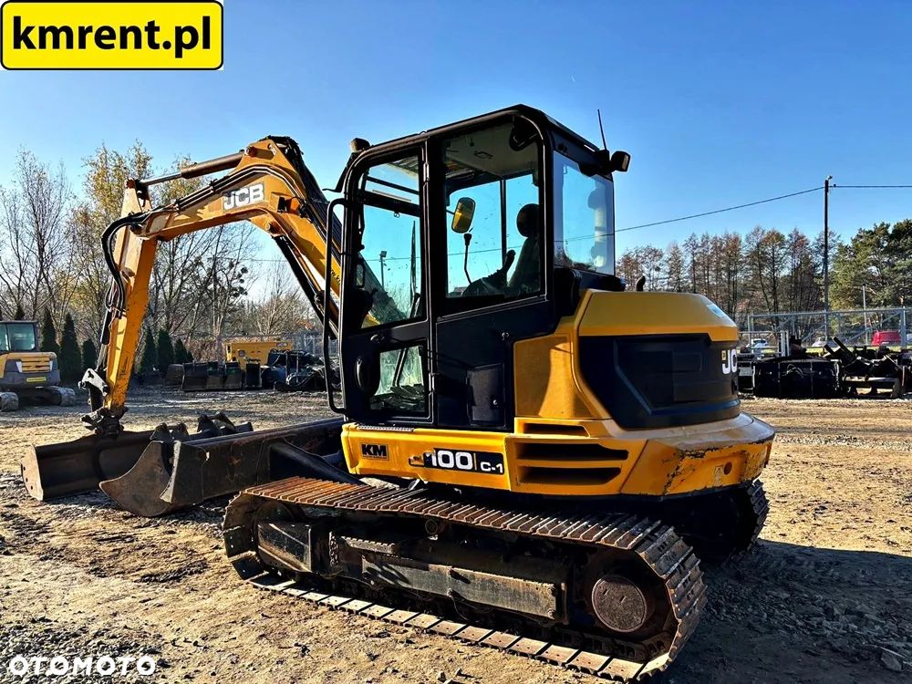 JCB 100C-1 KOPARKA GĄSIENICOWA 2017R. | JCB 8080 8085 KUBOTA KX MECALAC 10 MCR CAT 310 311 - 17