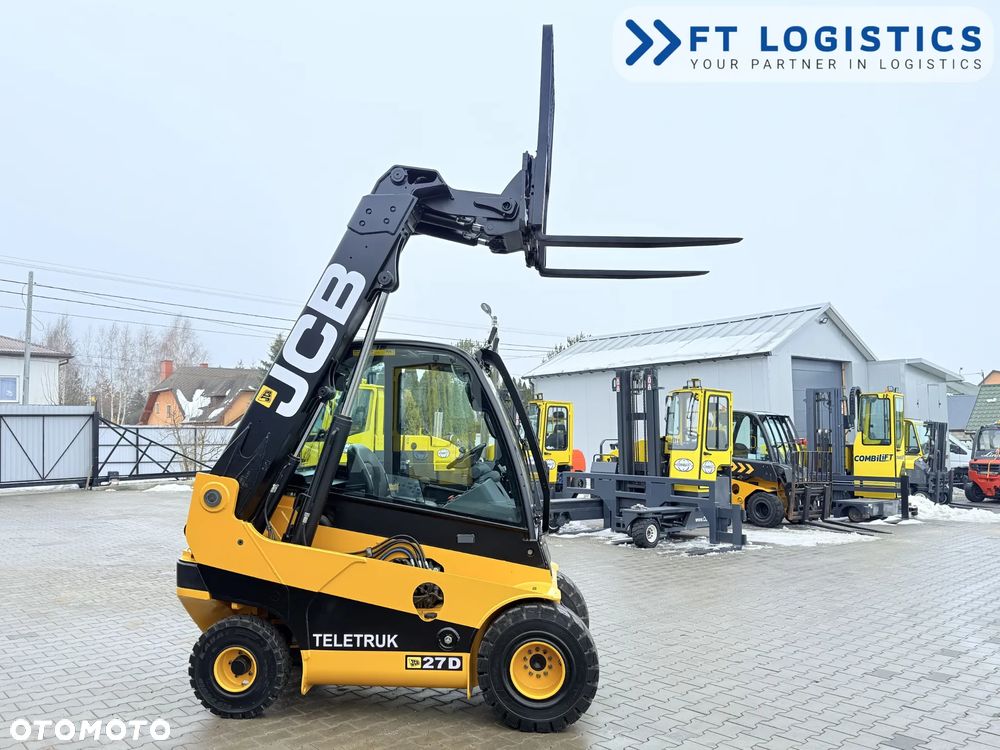 JCB WÓZEK TELESKOPOWY JCB TLT27D / PEŁNA KABINA / 2019 ROK / OGRZEWANIE / PRZESUW BOCZNY - 37