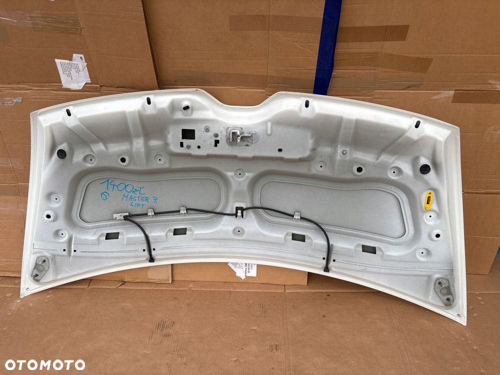 MASTER 3 III Lift 14- maska pokrywa silnika BIAŁA DO ZAŁOŻENIA - 12