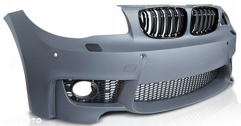 Zderzak Przod kp Kratki Tuning Sport M-pakiet look 1M Bmw 1 e81 e82 e87 e88 - 2