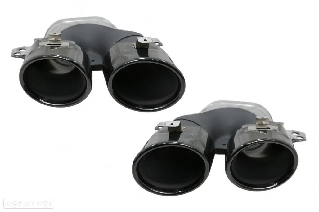 Difusor com Ponteiras Mercedes C W205 (2014 a 2020) Look 43 - 9