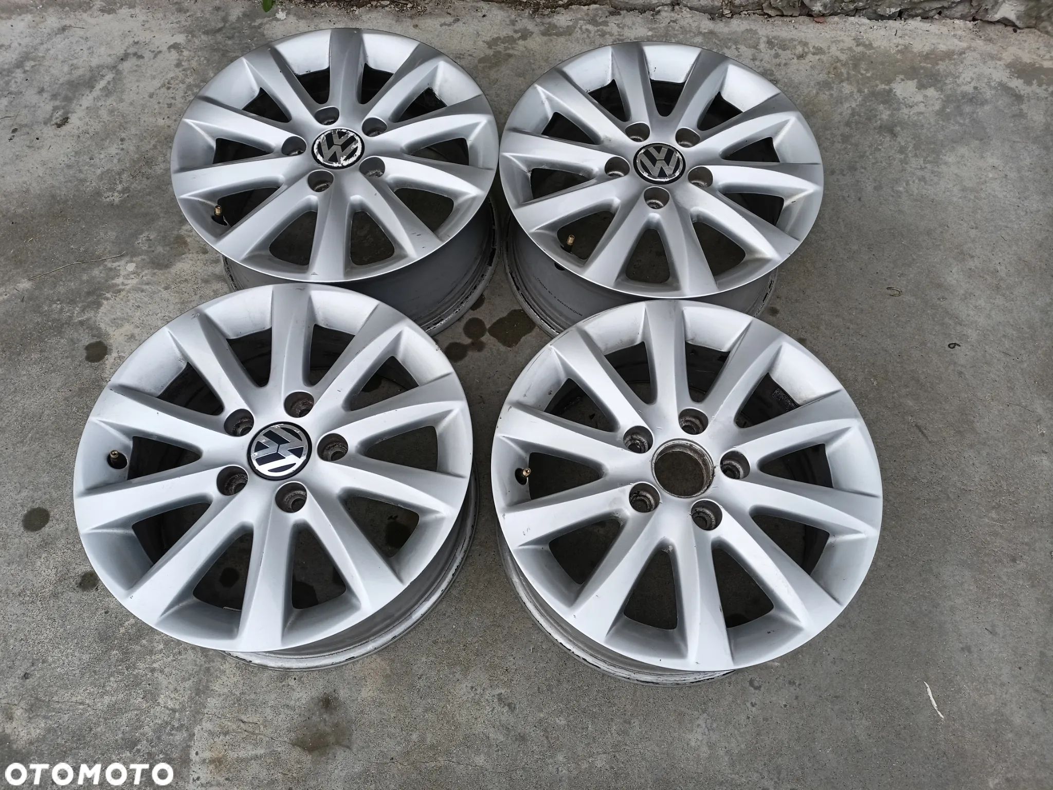 Felgi aluminiowe 15 cali 5x112 Golf V VI VII Jetta  Audi A3  Komplet  Felg - 1