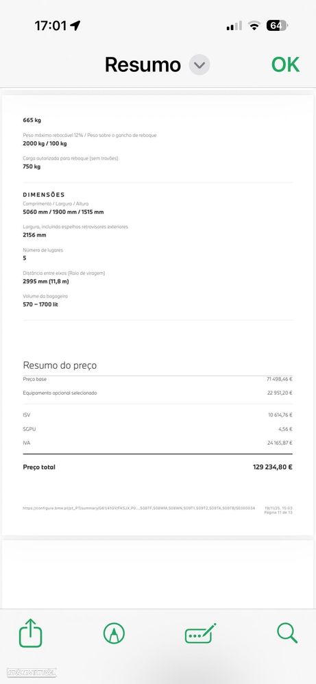 BMW 550 e xDrive Pack Desportivo M Pro - 20