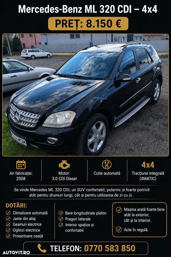 Mercedes-Benz ML 320 CDI Aut - 1