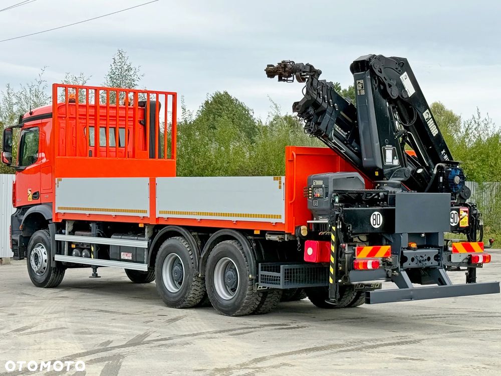 Mercedes-Benz Arocs 2643 *SKRZYNIA 6,40m /HIAB X - HIDUO 188 ES - 5 + PILOT /6x4 - 6