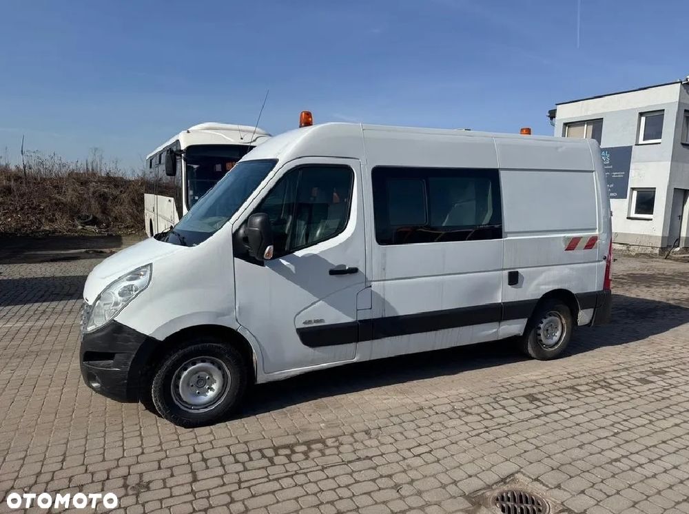 Renault Master 2013r. 6osob Brygadówka KLIMATYZACJA L2H2 - 2