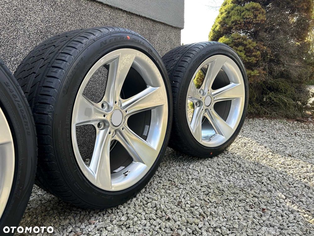 Koła letnie 18 5x120 BMW E60 E61 Styling 128 przód tył 8.5" 9.5" - 4