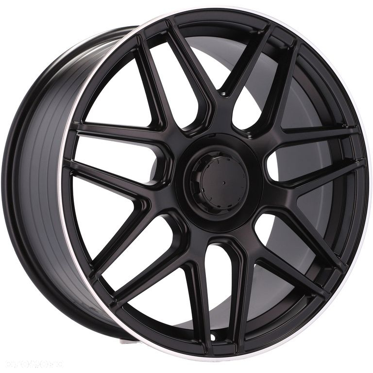 4x Felgi 22 m.in. do MERCEDES G W460 W461 W463 W464 Black AMG Style - B5318 (IN7040) - 3