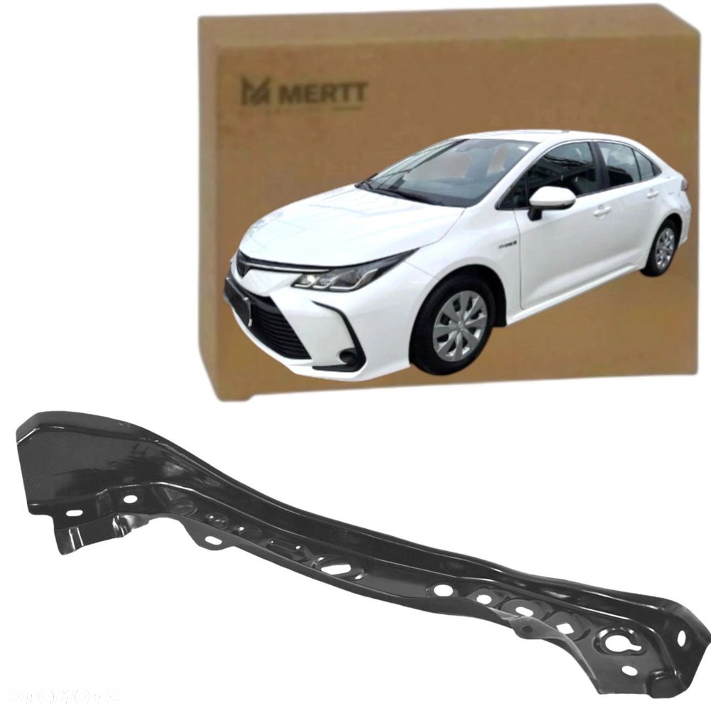 WZMOCNIENIA PASA PRZEDNIEGO GÓRNE OKULARY LAMPY TOYOTA COROLLA E21 KOMPLET - 3
