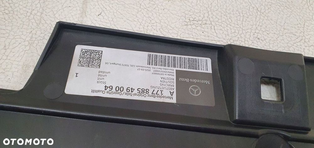 płyta osłona dolna zderzaka mercedes a-klasa w177 a177 amg a1778854900 - 5