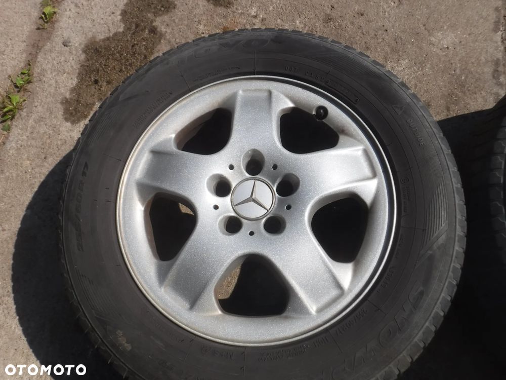 Mercedes ML W163 lift  Alufelgi  opony 17 5X112 felgi ET52 zima zimowe - 5