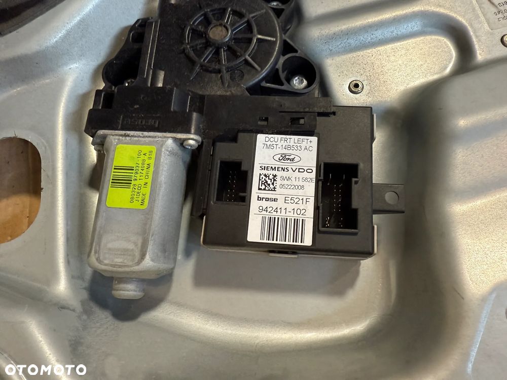 Podnośnik silniczek mechanizm szyby lewy przód Ford Kuga I OE - 4