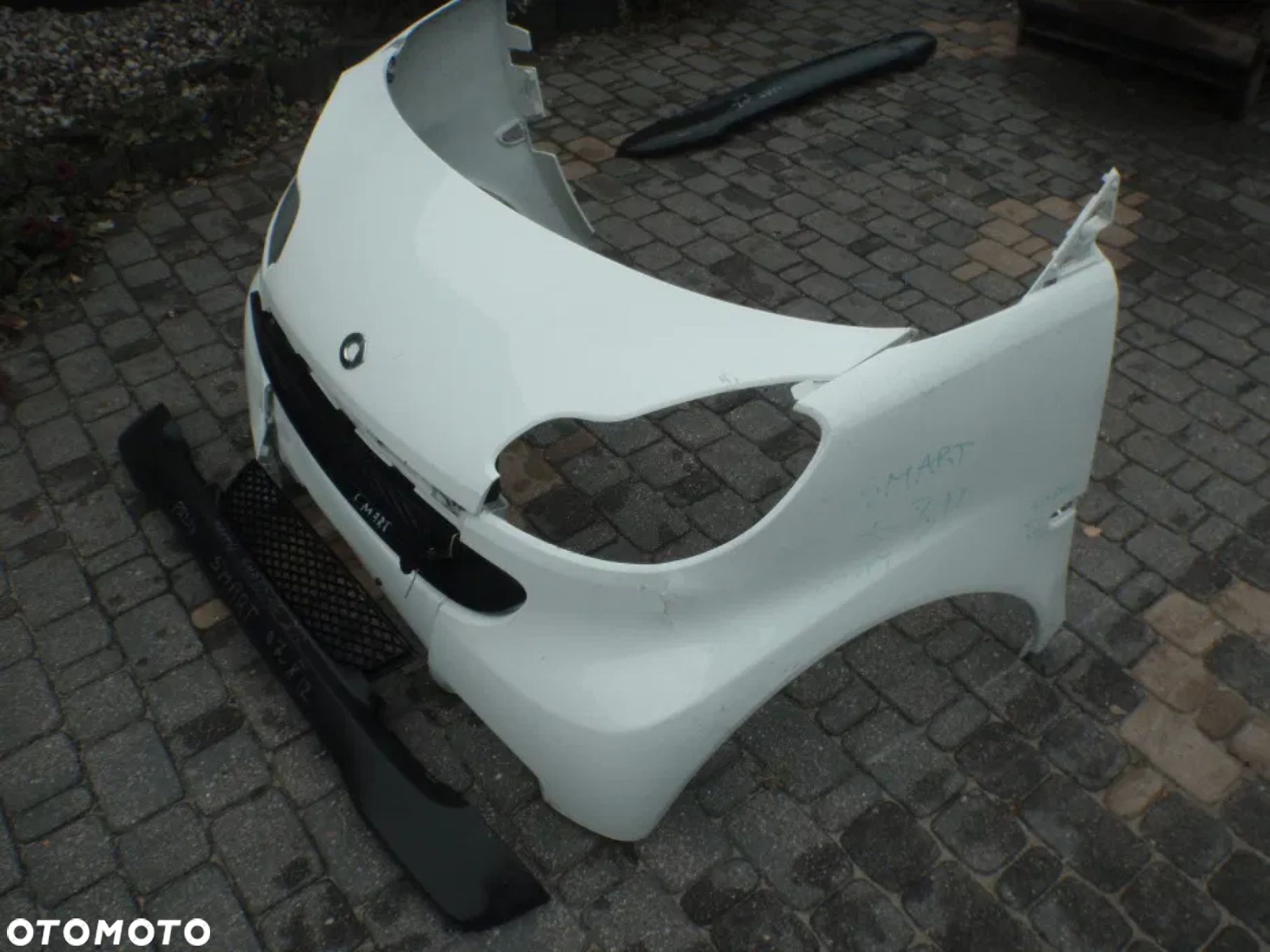 błotnik pas przedni zderzak smart fortwo 451 - 1