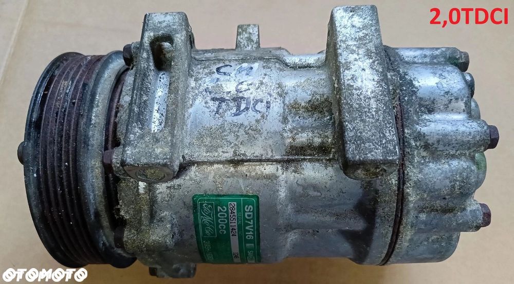 C MAX I pompa klimatyzacji sprężarka 1,6TDCI Focus MK2 Ford - 2