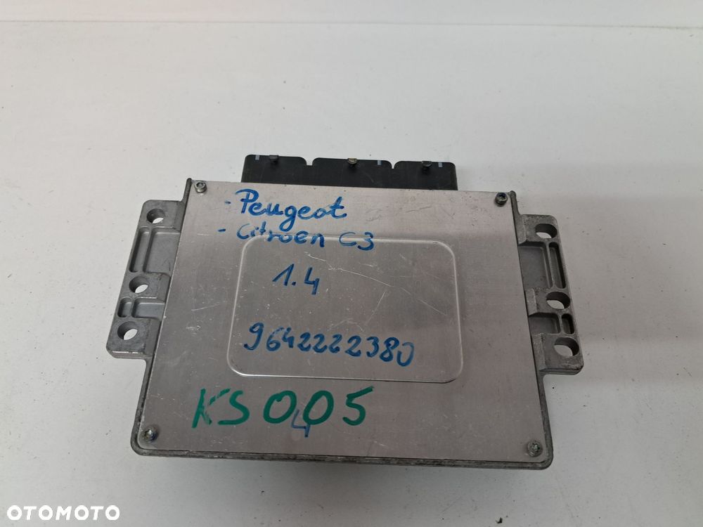 PEUGEOT CITROEN KOMPUTER  STEROWNIK  SILNIKA 9642222380 - 1