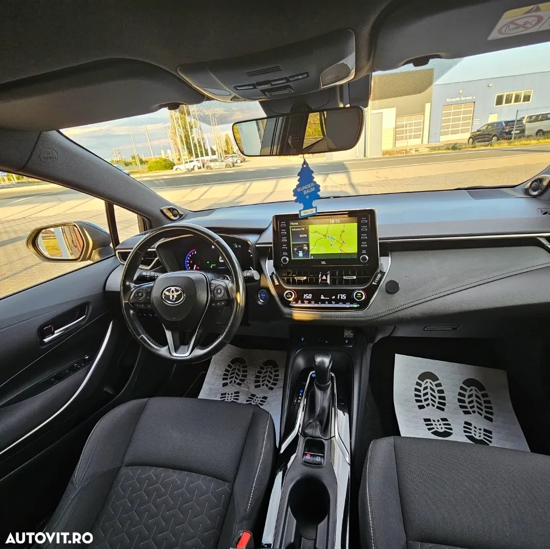 Toyota Corolla 2.0 HSD TS Exclusive tapiterie Neagra - 9