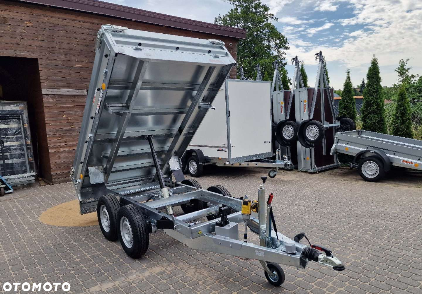 Neptun Neptun Kipper 2 przyczepa dwuosiowa 256 x 148 cm DMC 2 ,7T - 11