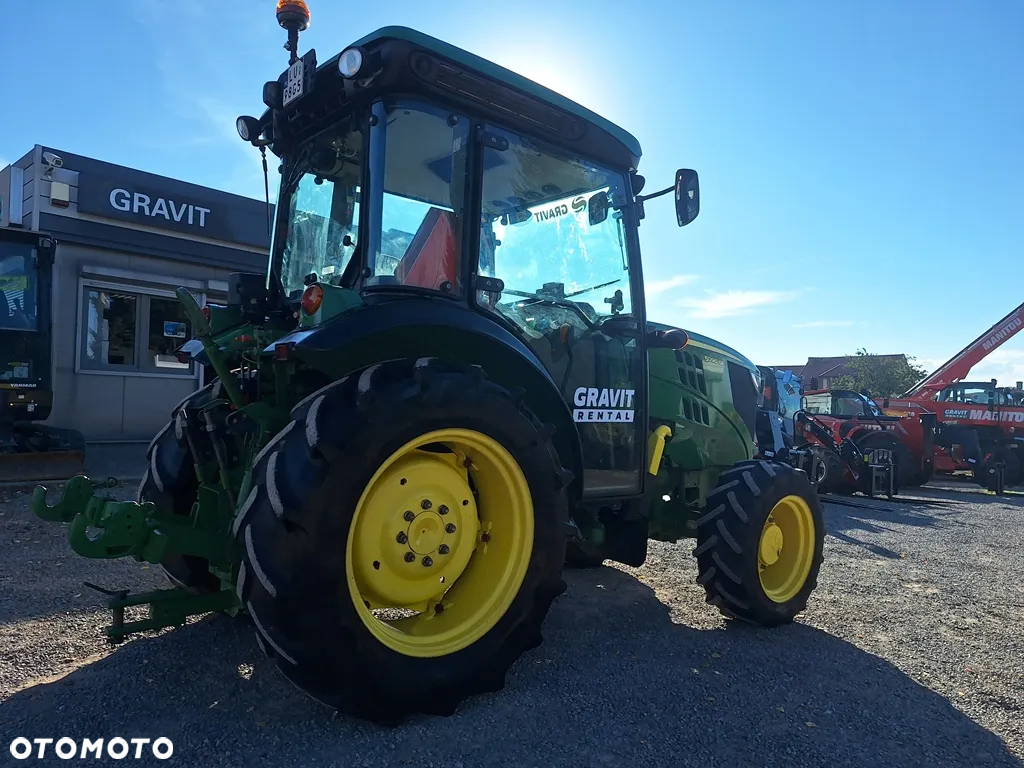 John Deere JD 5090 GF, ciągnik sadowniczy, ogrodniczy, 90 KM 4-cyl, I-szy właściciel - 18
