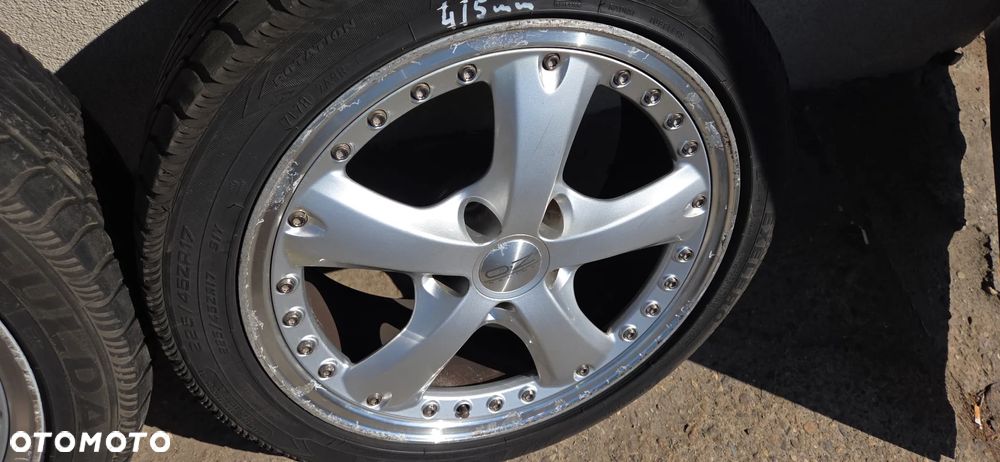 Felgi aluminiowe OZ 5X112 Audi VW 17" opony lato kpl - 5